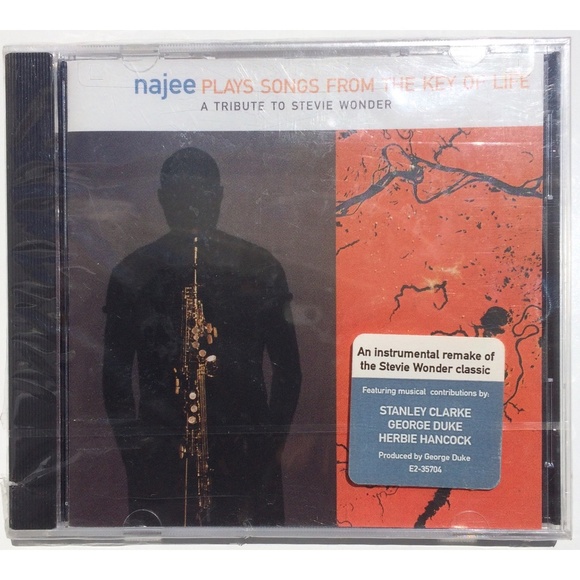 🦋 CD Najee Plays Songs from the Key of Life: A Tribute to Stevie Wonder - Picture 5 of 5
